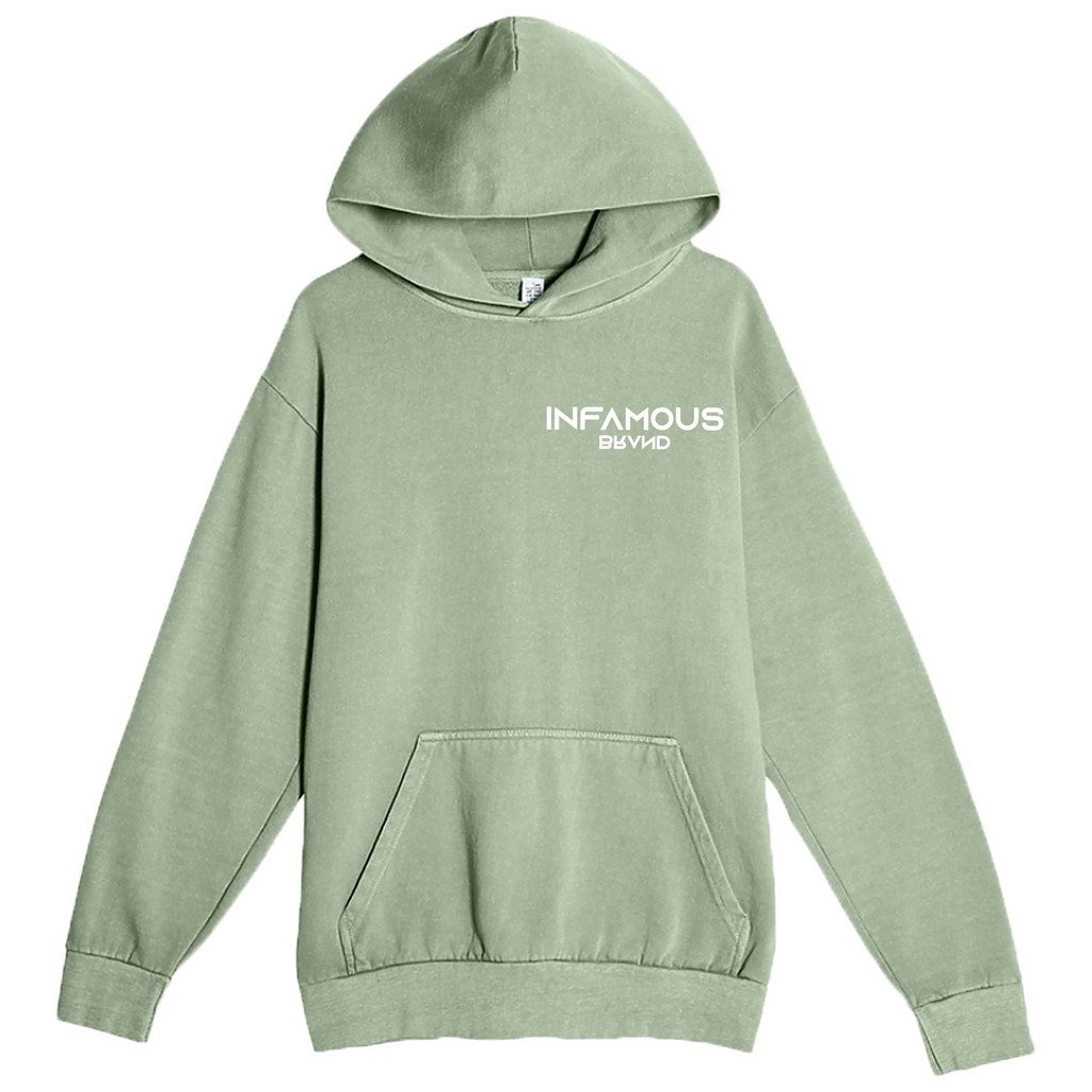 Oil Green Hoodie